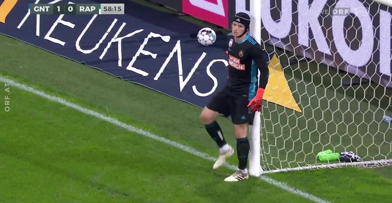 Гол Яремчука в матче ЛЧ «Гент» — «Рапид»