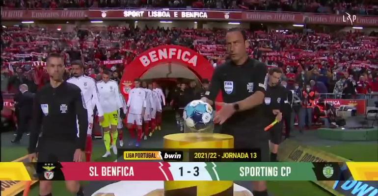 «Бенфика» — «Спортинг» — 1:3