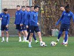Тренировка «Динамо» в Конча-Заспе накануне матча с «Копенгагеном»