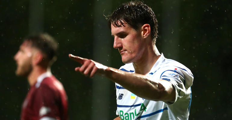 Дебютный гол Шкурина в первом матче за «Динамо»