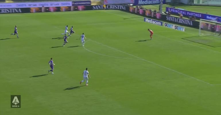 Отменённый гол Малиновского в матче «Фиорентина» — «Аталанта»