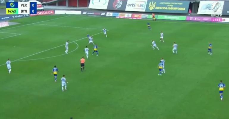«Верес» — «Динамо» — 1:2. Голы и обзор матча