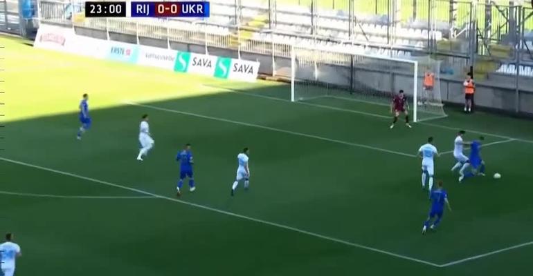 Украина — «Риека» — 1:1. Голы матча