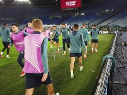 Тренировка «Динамо» в Риме