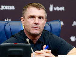 Первая пресс-конференция Сергея Реброва в качестве главного тренера сборной Украины