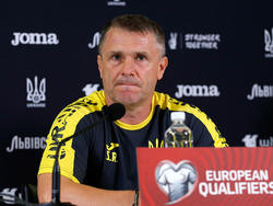 Украина — Англия: предматчевая пресс-конференция Сергея Реброва