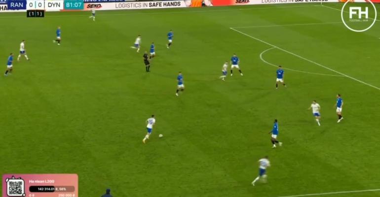 «Рейнджерс» — «Динамо» — 0:2. Голы и обзор матча