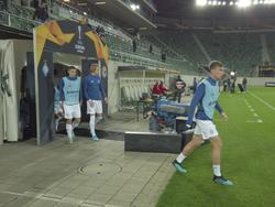 «Лугано» — «Динамо»: выход на предматчевую разминку