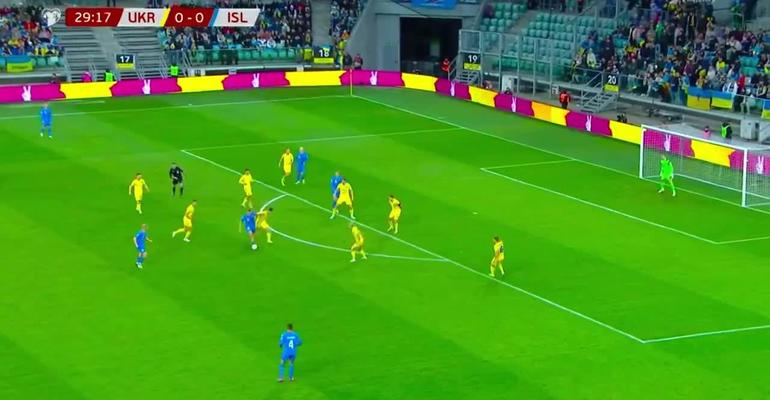 Украина — Исландия — 2:1