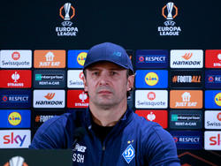 Предматчевая пресс-конференция Шовковского в Риме