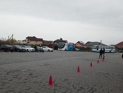 Приезд «Динамо» на стадион «Минай»