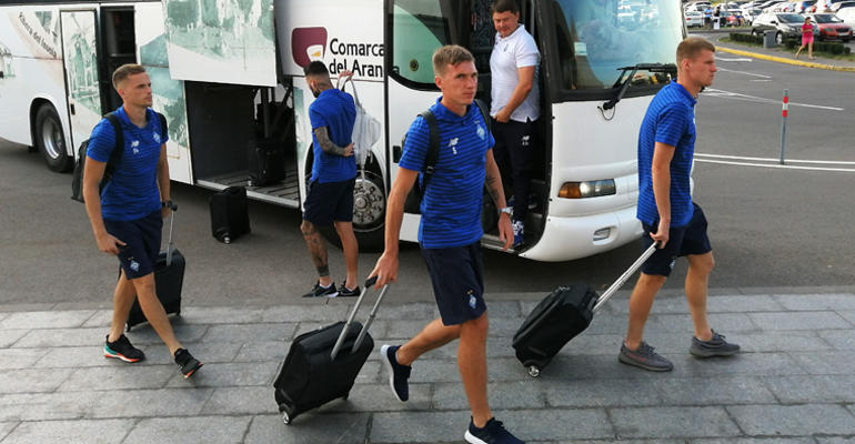 «Динамо» отправилось в Запорожье