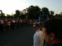 «Динамо» — «Шахтер»: приезд на стадион