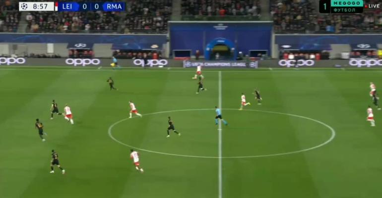 Сейвы Андрея Лунина в матче «РБ Лейпциг» — «Реал»