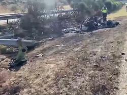 Авария, в которой погиб Диогу Жота