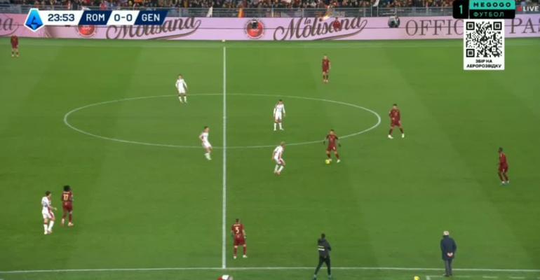 11-й гол Довбика за «Рому»