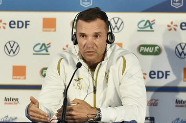 Франция — Украина — 7:1. Послематчевая пресс-конференция Андрея Шевченко