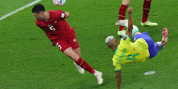 Супер-гол Ришарлисона в матче Бразилия — Сербия